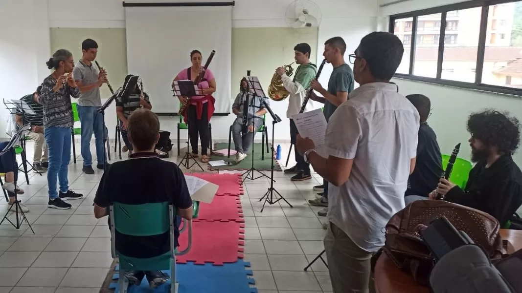 Banda Euterpe participará de cursos do Centro Cultural Feso Pro Arte, em parceria com a Escola de Música UFRJ