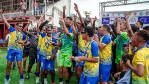A equipe de Madalena venceu na categoria sub-15