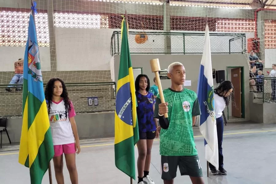 Jogos Estudantis das Escolas de Cantagalo realiza abertura oficial