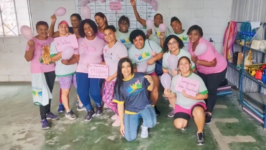 Projeto Transformando Vidas realizou diversas ações para o Outubro Rosa