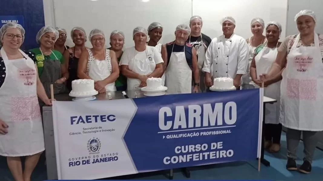 Faetec do Carmo segue formando novos alunos com cursos de qualificação profissional