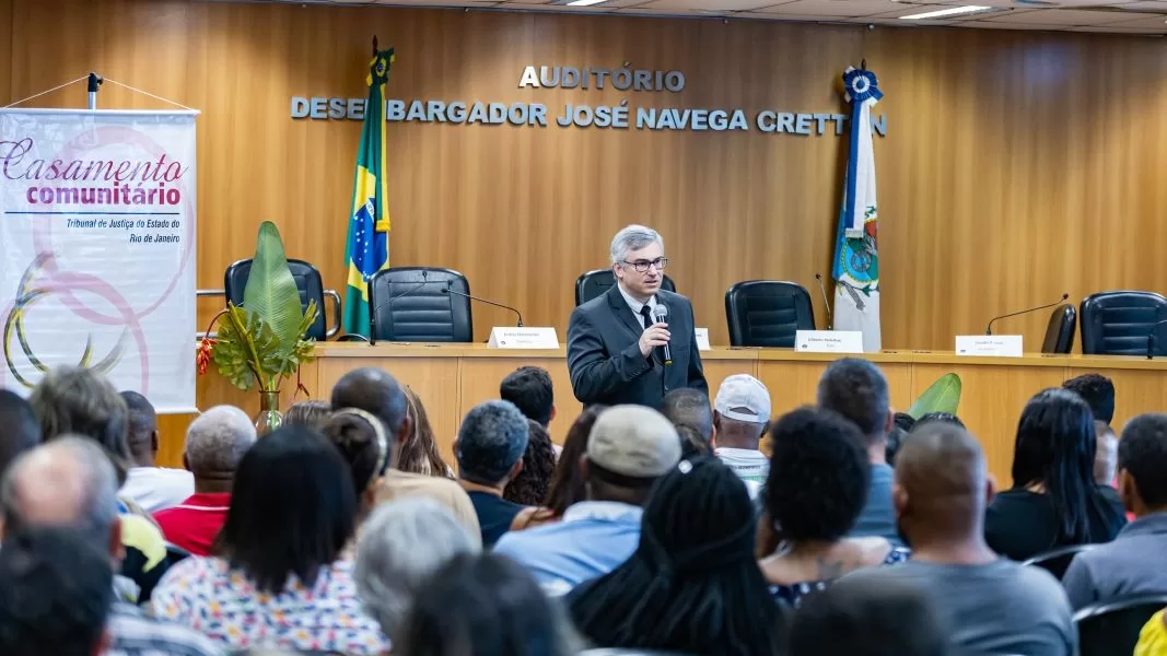 Tribunal de Justiça promove palestra para casais que participarão de casamento comunitário no dia 1º de dezembro. Foto: Felipe Cavalcanti