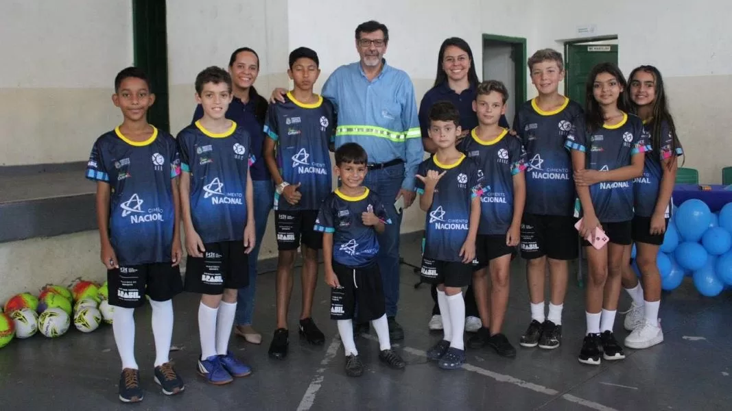 Cimento Nacional lança projeto esportivo em Cantagalo