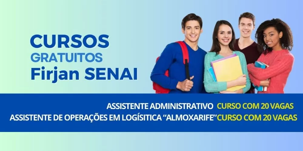 Prefeitura de Cantagalo abre inscrições para cursos gratuitos da Firjan e SENAI