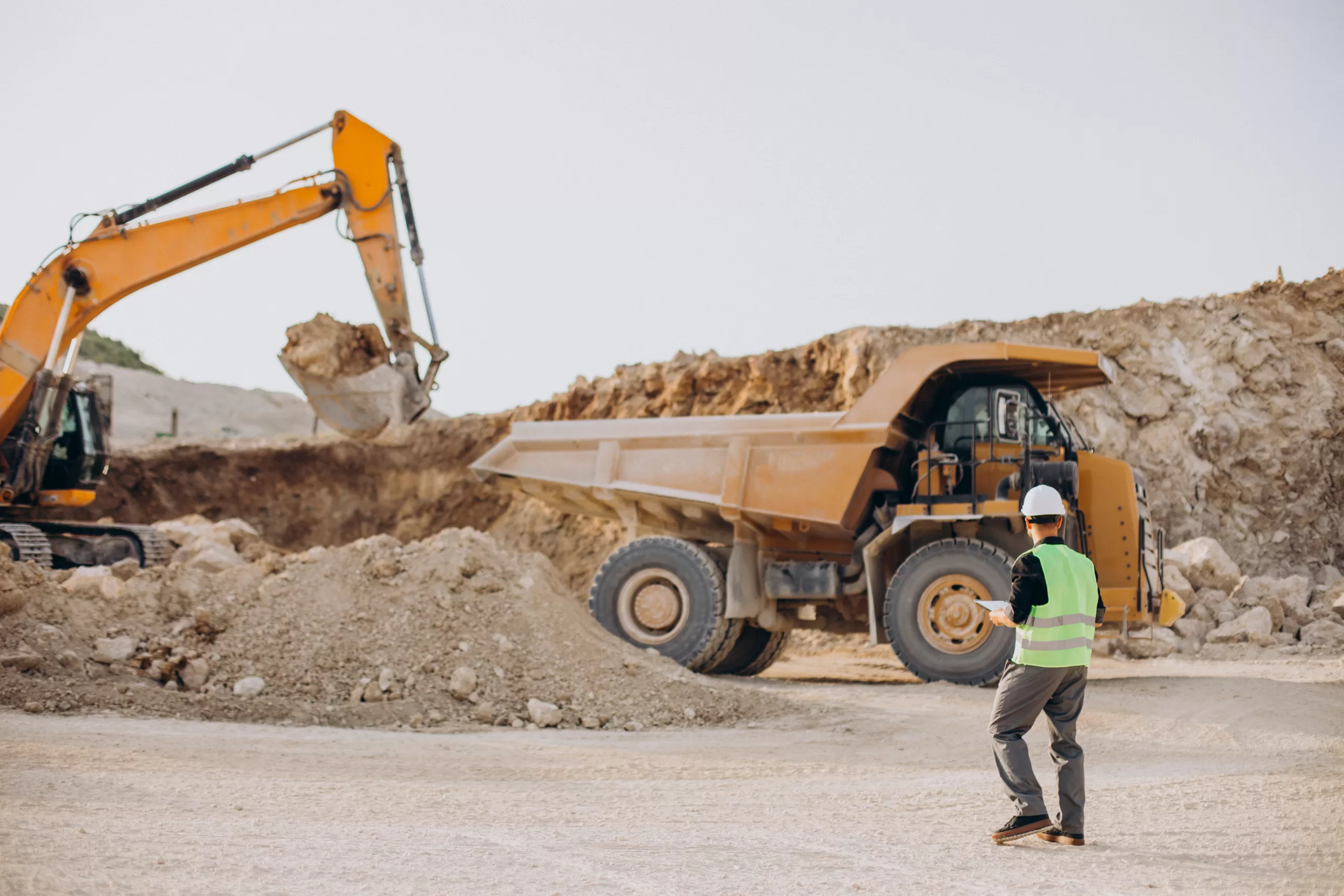 Mineração. Foto: Senivpetro/Freepik