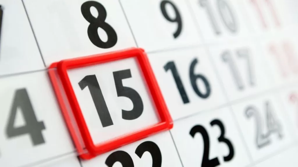 Calendário