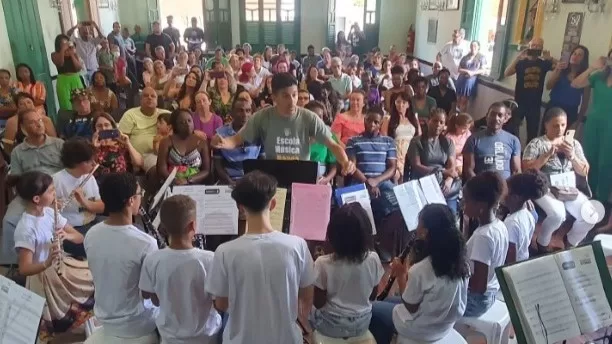 Escola de Música encerra ano consolidando o futuro da Banda da Euterpe Friburguense