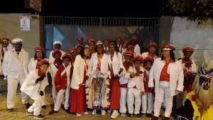 Bandeira Raiz Nova, do Mestre Manoel Nardélio, do bairro Rodolfo Gonçalves