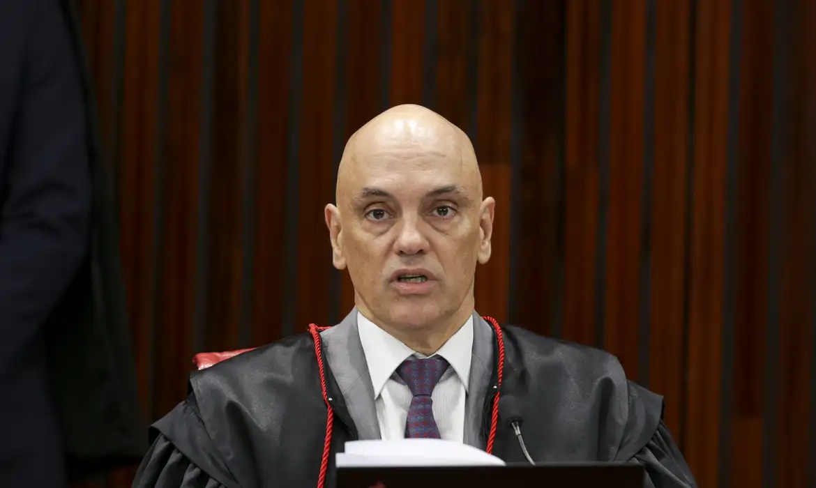 Alexandre de Moraes, presidente da corte eleitoral. @ Marcelo Camargo / Agência Brasil