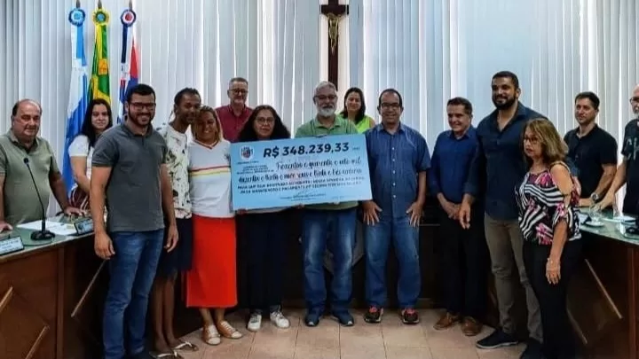 Câmara de Carmo devolve recursos que são liberados para entidades