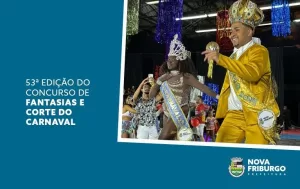 Nova Friburgo realiza 53ª edição do concurso de fantasias e corte do Carnaval