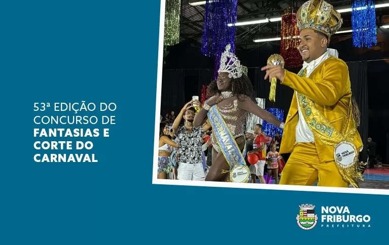 Nova Friburgo realiza 53ª edição do concurso de fantasias e corte do Carnaval