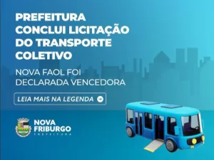 Prefeitura de Nova Friburgo conclui licitação do transporte coletivo