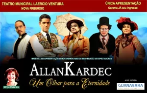 Espetáculo teatral "Um Olhar para a Eternidade" revela a vida de Allan Kardec