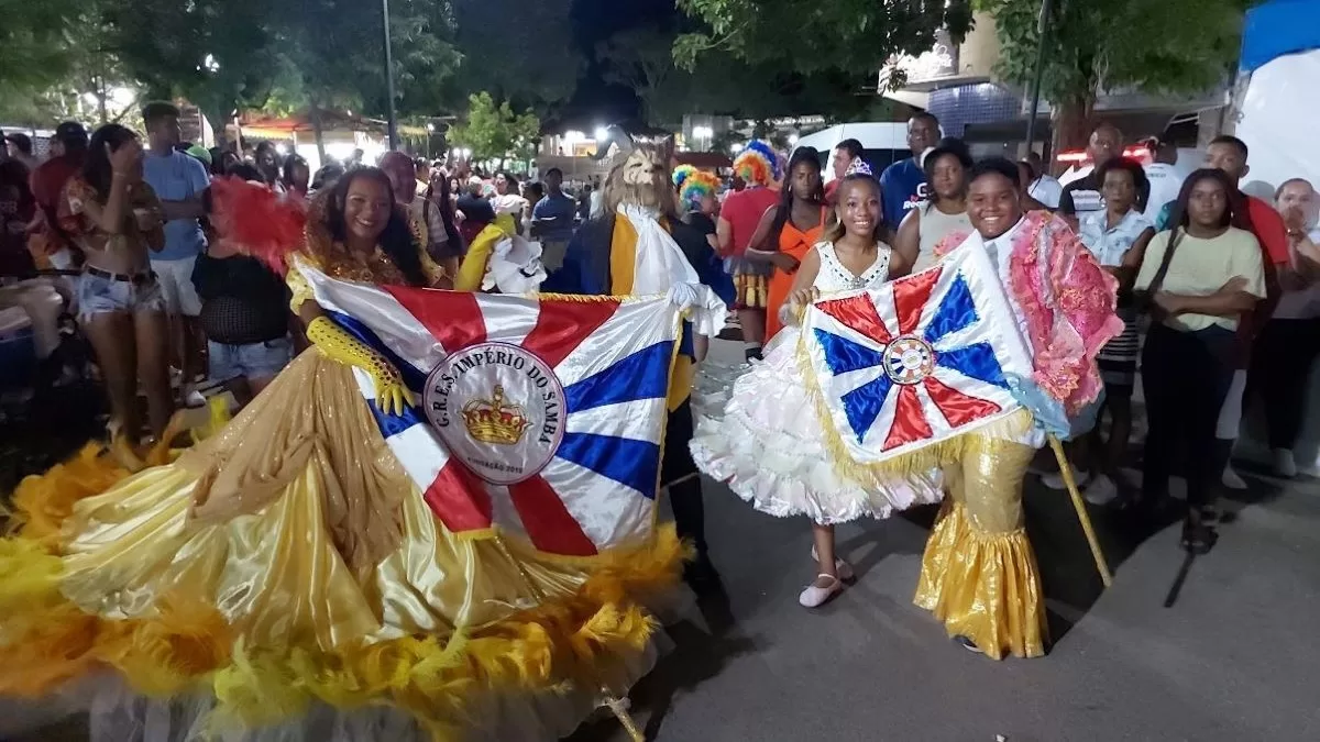 Império do Samba desfilou na segunda de Carnaval, em Macuco