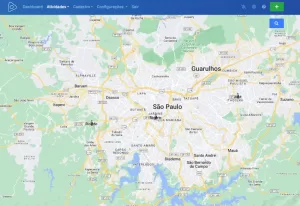 Imagem da tela de monitoramento Aprepara, da Dígitro (Foto – Divulgação)