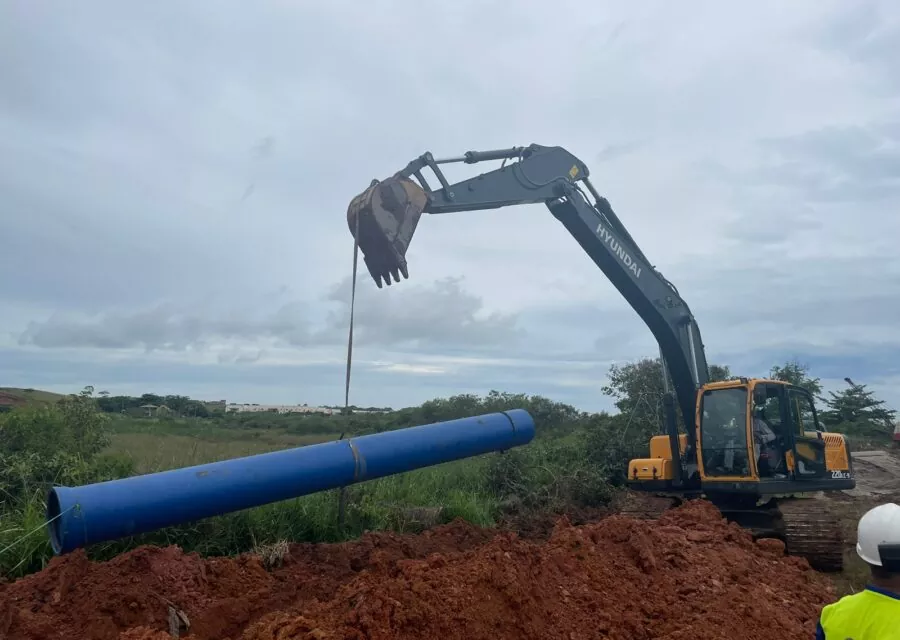 Obras de saneamento - Carioca Engenharia