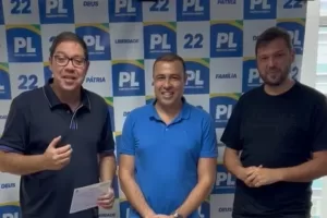 Alédio Rezende se filia no PL com apoio de Altineu Cortes e é pré-candidato a prefeito de São Sebastião do Alto