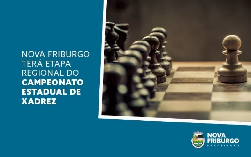 Nova Friburgo terá etapa regional do Campeonato Estadual de Xadrez