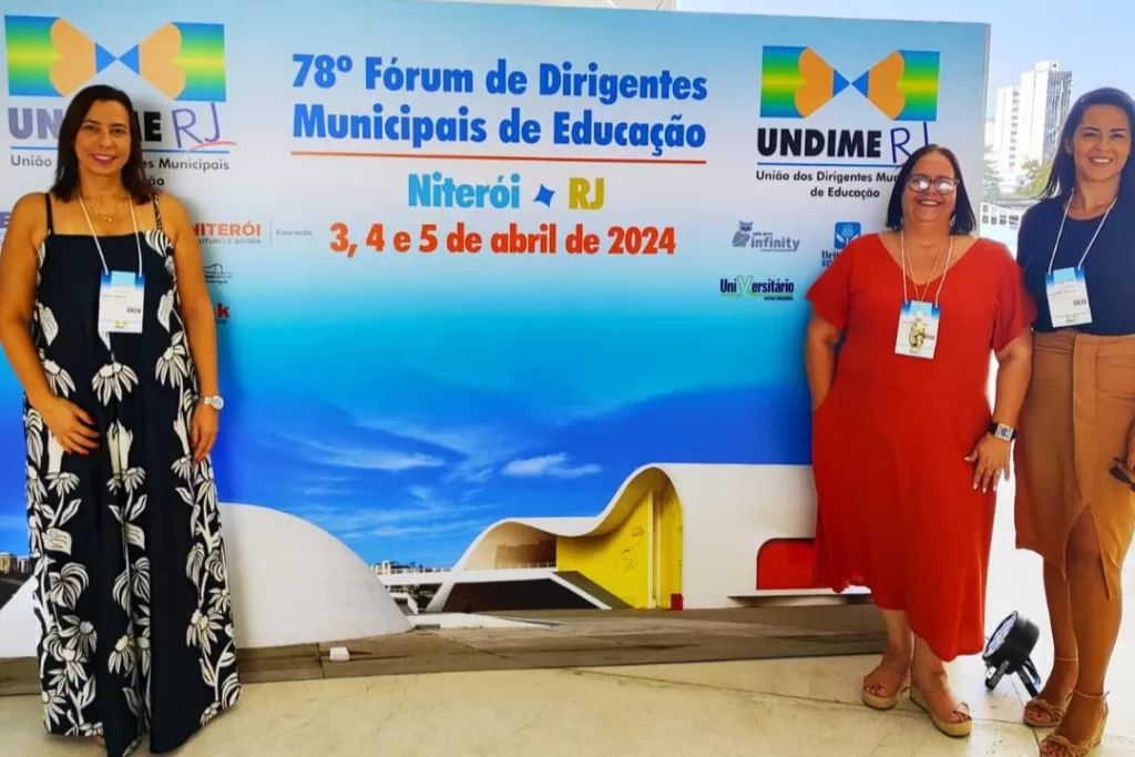 Cantagalo participa do Fórum de Dirigentes de Educação em Niterói