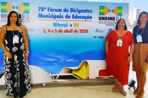 Cantagalo participa do Fórum de Dirigentes de Educação em Niterói