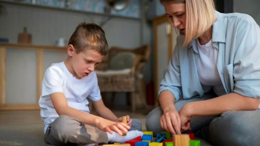 Criança com Transtorno do Espectro Autista