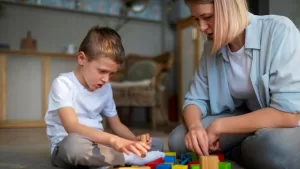 Criança com Transtorno do Espectro Autista