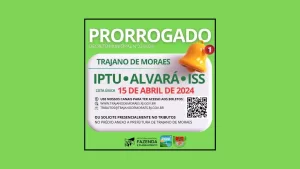 Prefeitura de Trajano de Moraes prorroga pagamento de impostos