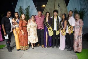 Larrisa Oliveira e Patrick dos Santos vencem concurso de beleza em Macuco