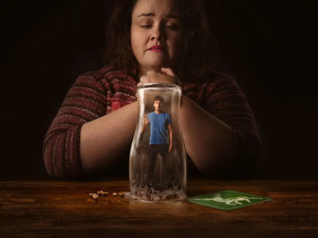 Cartaz da série Bebê Rena, da Netflix
