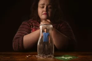 Cartaz da série Bebê Rena, da Netflix