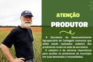 Secretaria de Desenvolvimento Agropecuário de Cantagalo realiza cadastro rural