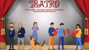 Alunos de Medicina Veterinária da Estácio Nova Friburgo apresentam peça de teatro "A Greve dos Órgãos"