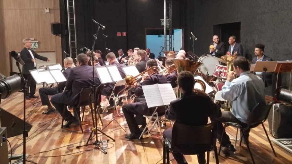 Banda de Cantagalo realiza concerto no Centro Cultural