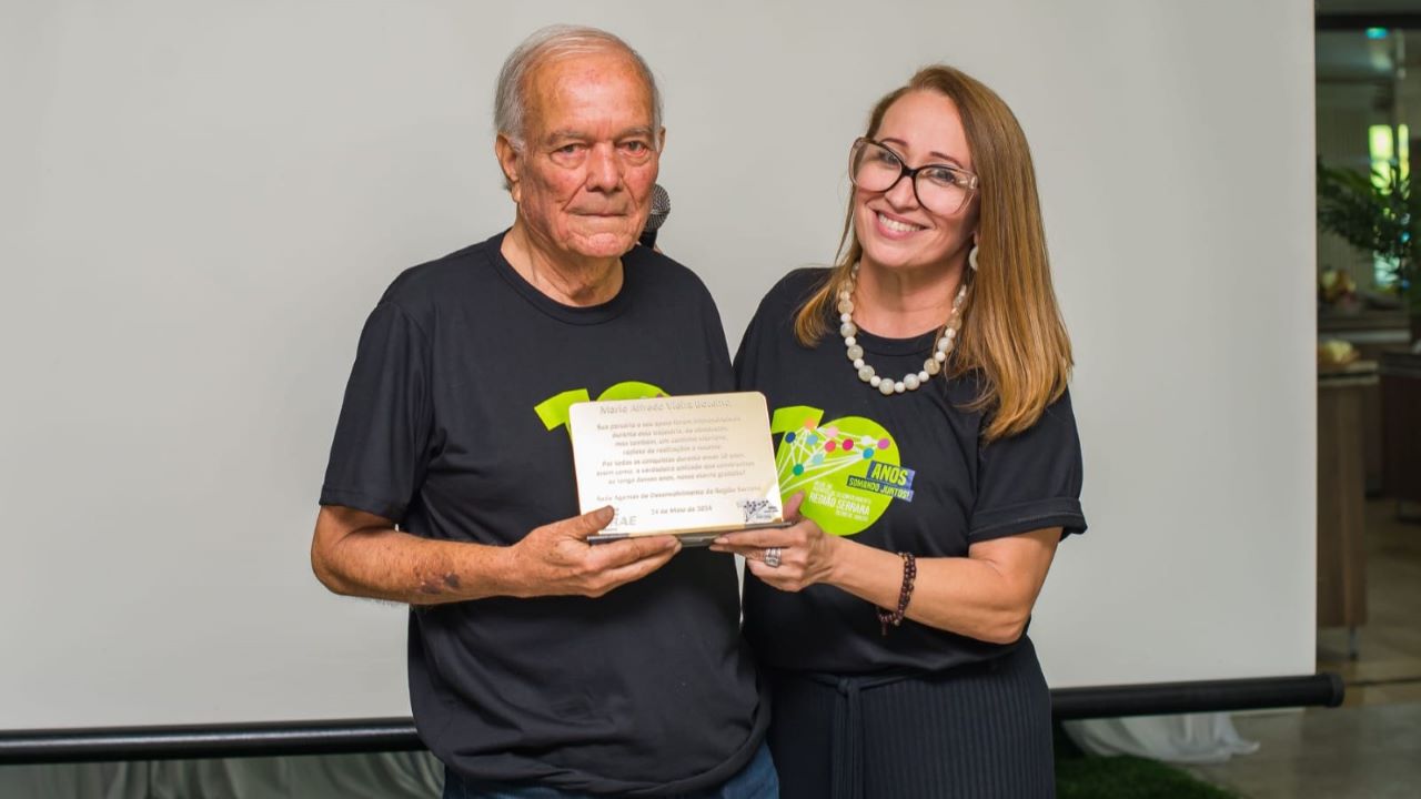 Mário Alfredo é homenageado na Rede de Desenvolvimento Regional do Sebrae