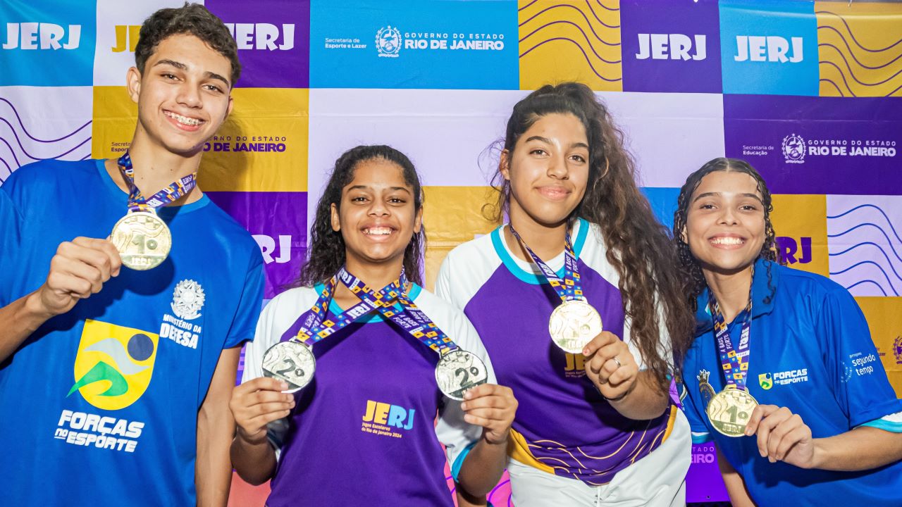 Alunos da rede estadual conquistam medalhas nos Jogos Escolares