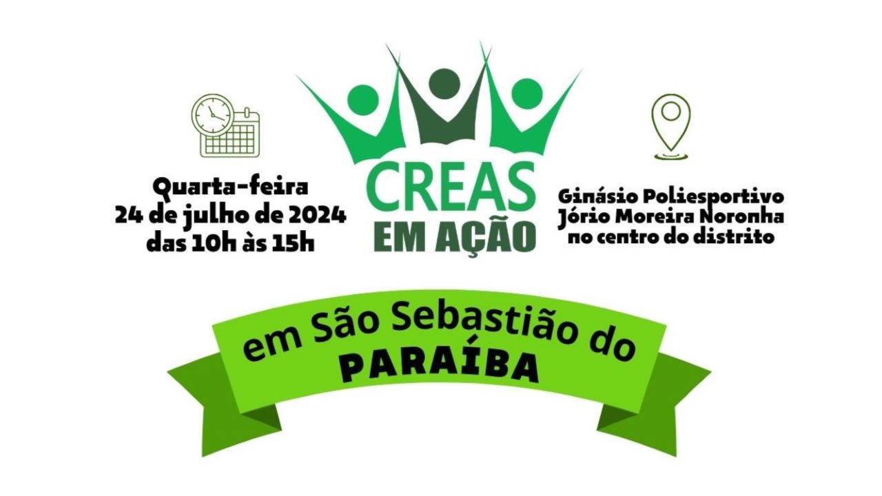 Assistência Social de Cantagalo realiza eventos nesta quarta-feira, em São Sebastião do Paraíba