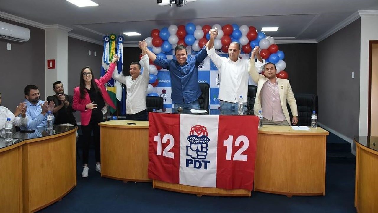 Diego Ornellas e Bitan Siqueira participam de convenção partidária em Duas Barras