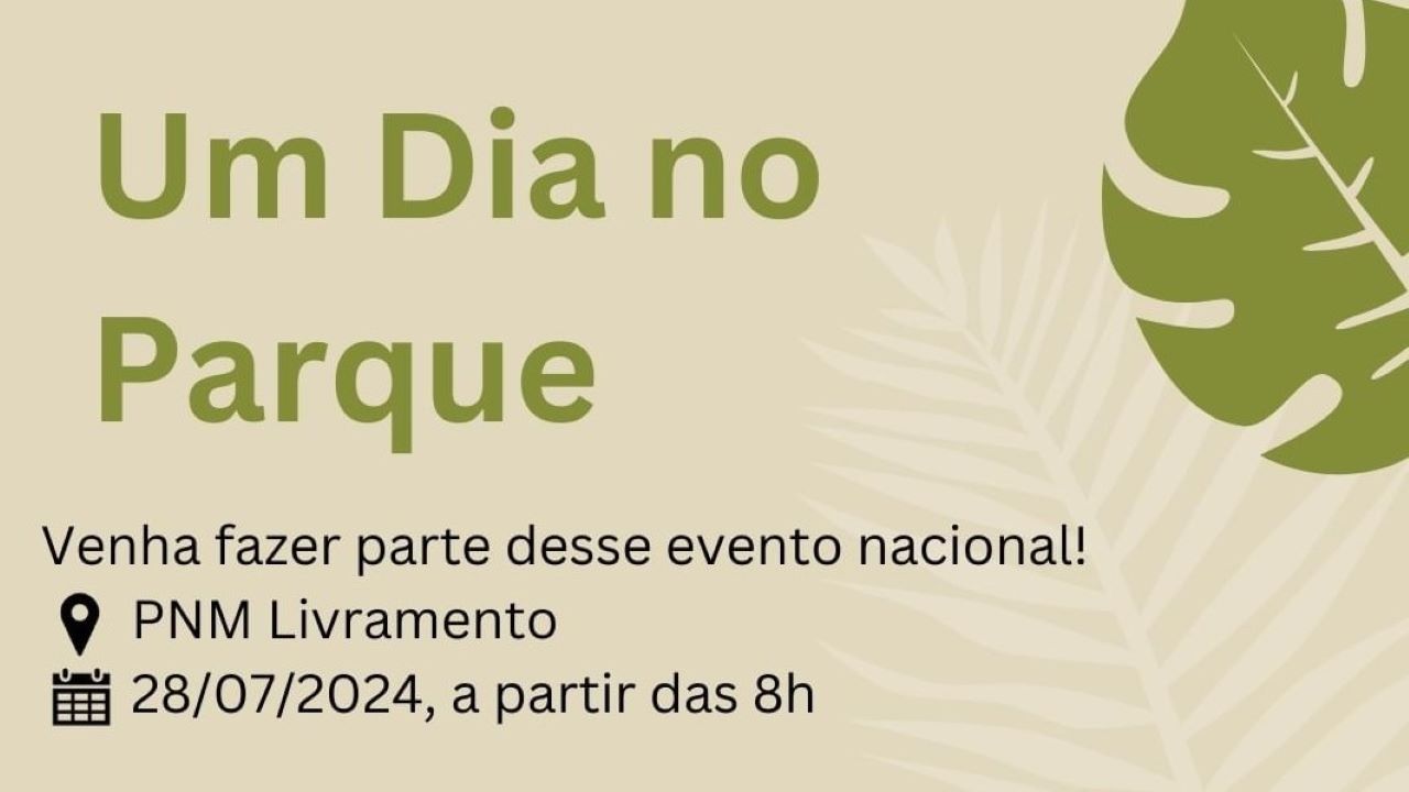 Prefeitura do Carmo realizará o evento ‘Um Dia no Parque’ neste fim de semana