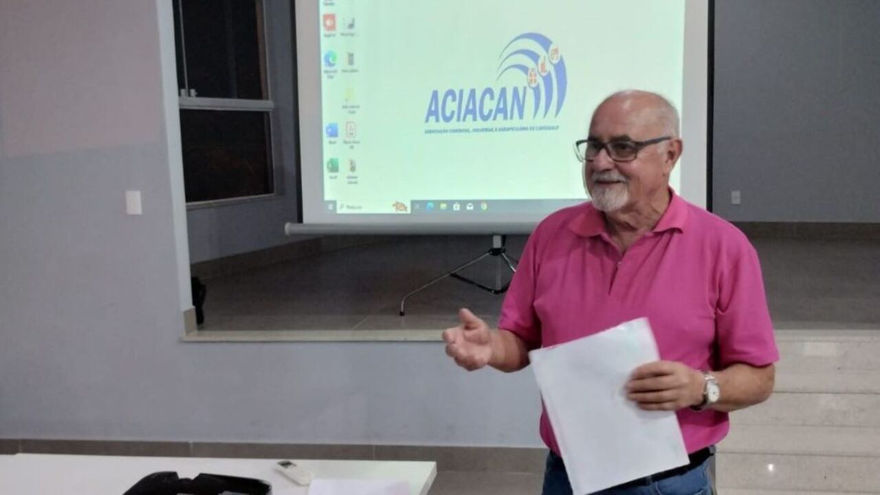 João França, presidente da Aciacan