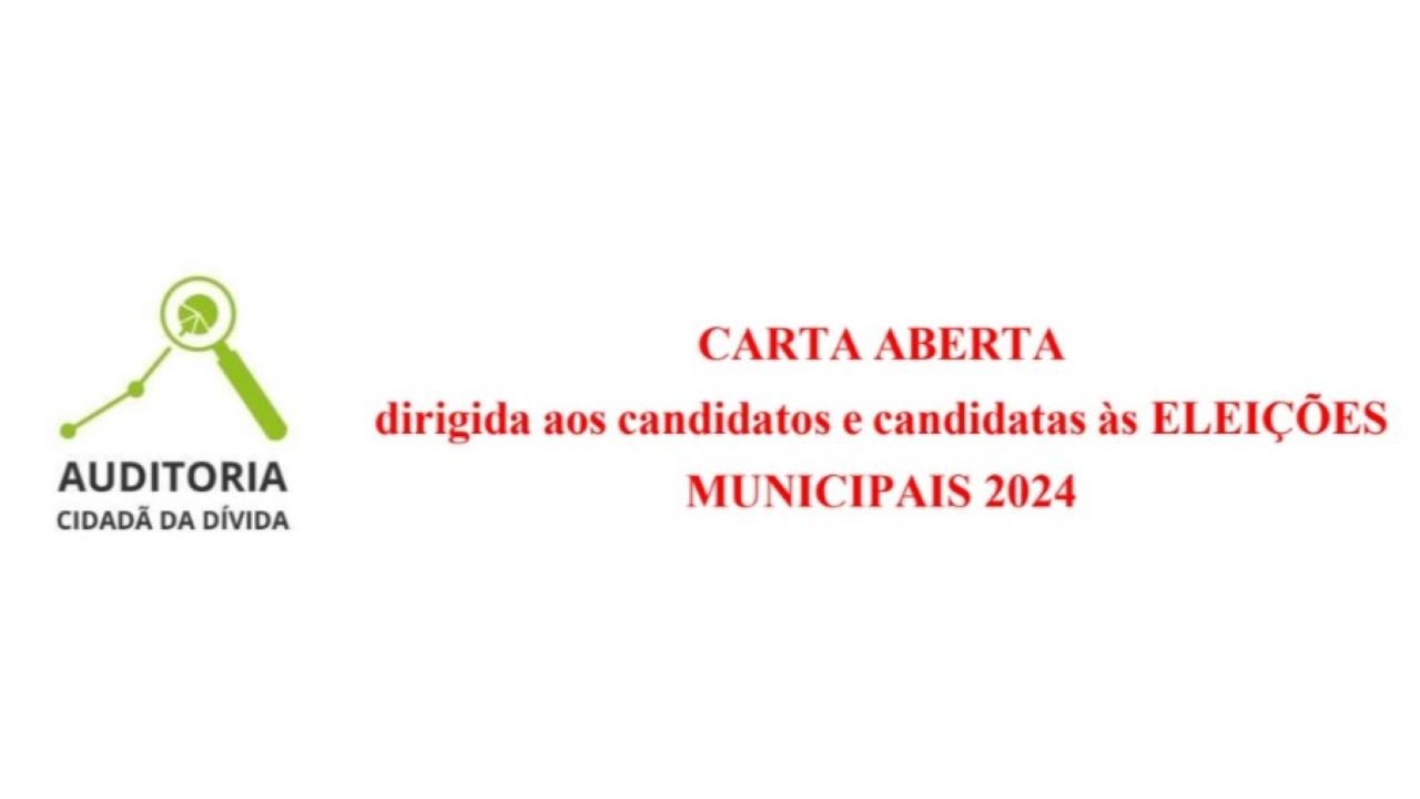 Carta Aberta a Candidatos(as) nas Eleições Municipais 2024