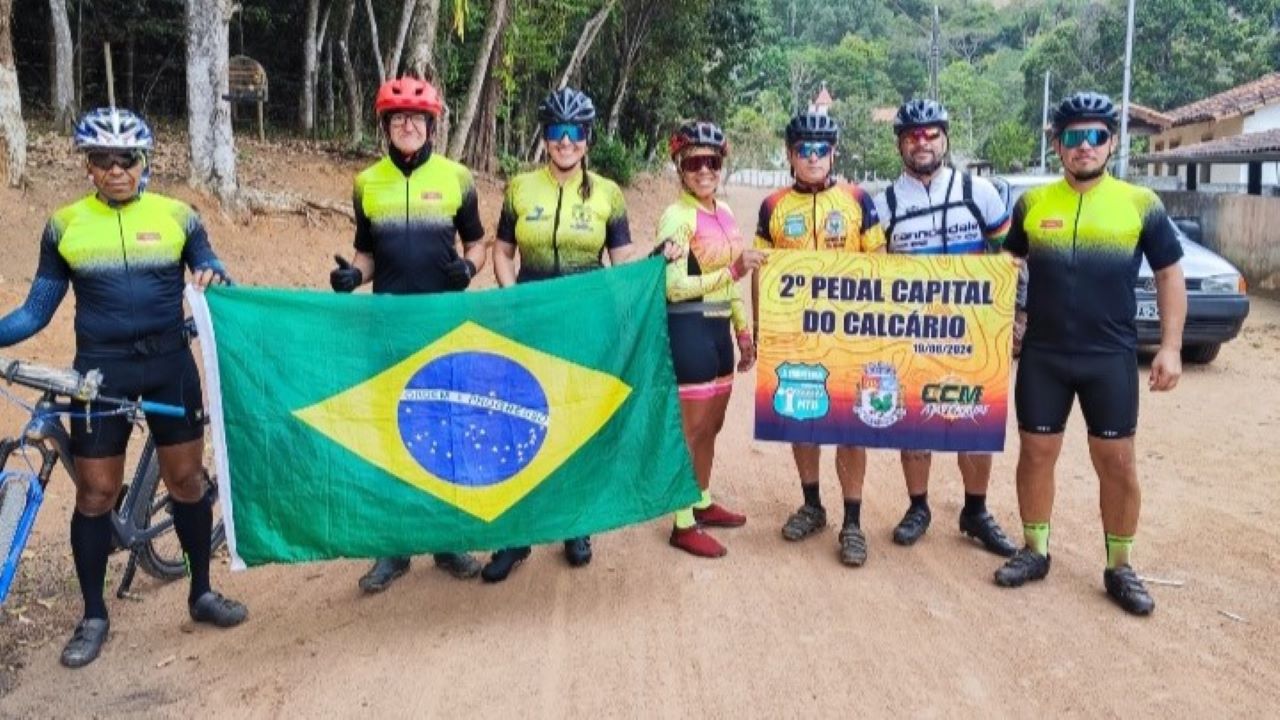 Ciclistas percorrem divisas do município de Cantagalo