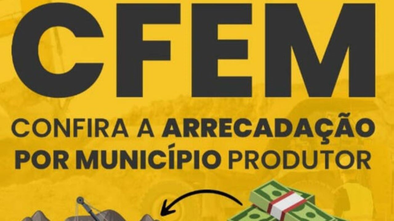 Municípios produtores que recebem Compensação Financeira pela Exploração Mineral