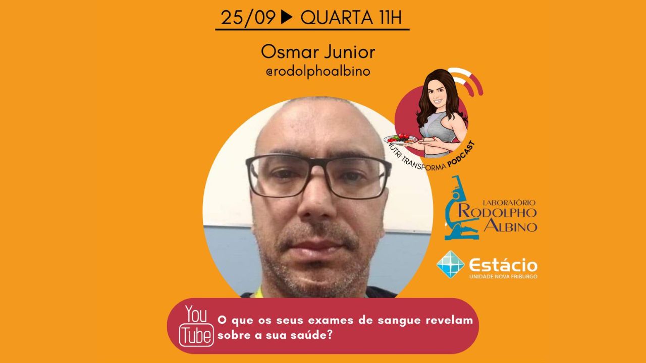 Live abordará o que os exames de sangue revelam sobre sua saúde