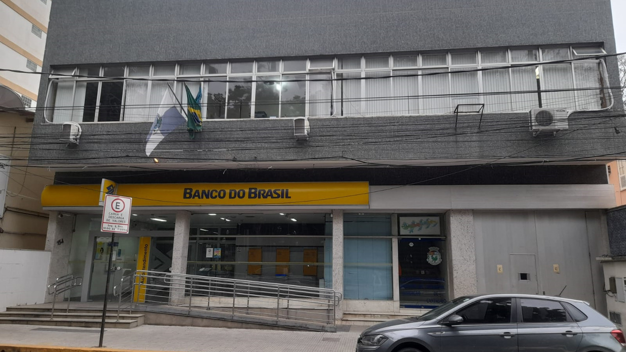 Prédio do Banco do Brasil em Cantagalo