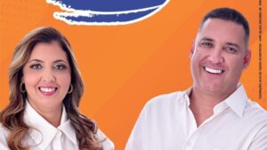 Claudiane Pietrani e Mário Henrique