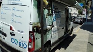 Águas do Rio realiza atendimento com agência móvel em Cantagalo