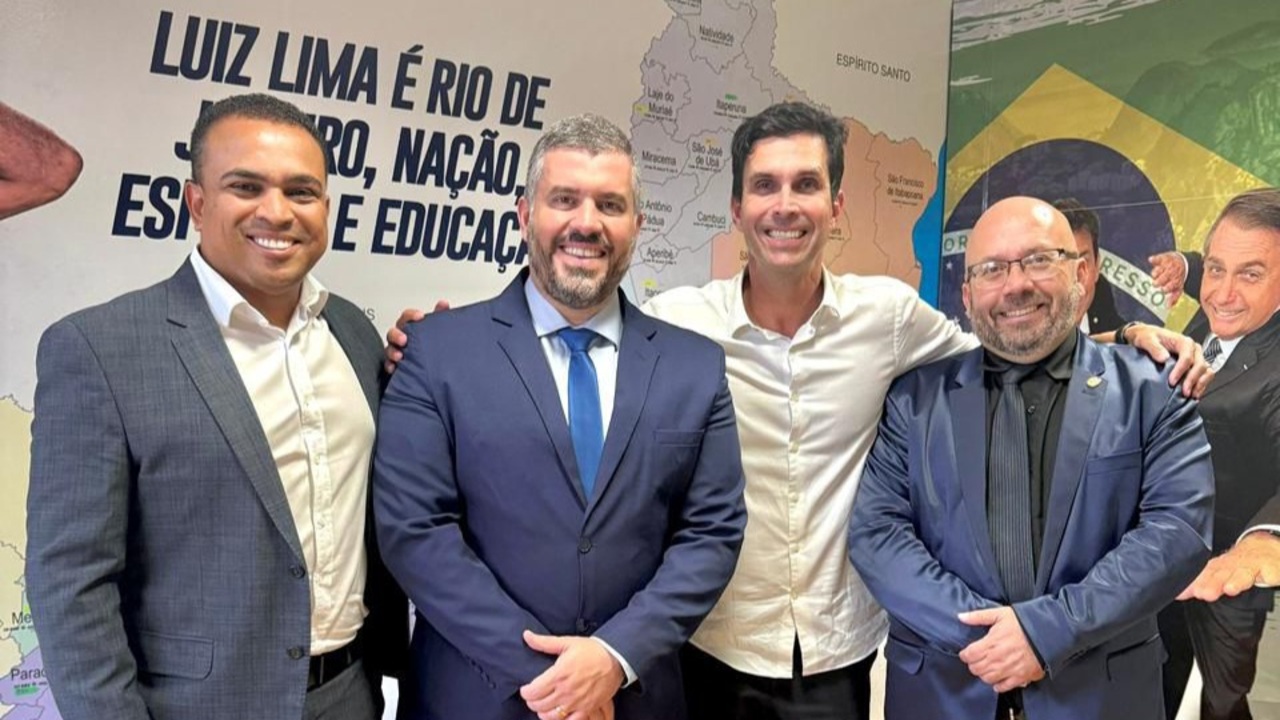 Deputado Luiz Lima recebe prefeito e vice-prefeito de Cordeiro em busca de novas emendas para o município