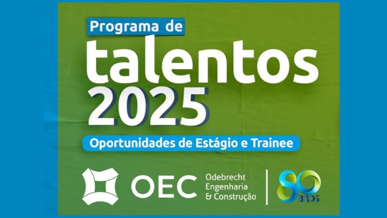 Inscrições para o Programa de Talentos OEC terminam nesta sexta-feira