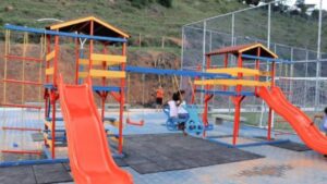 Prefeitura de Carmo inaugura novo espaço de recreação, no bairro Paraisópolis